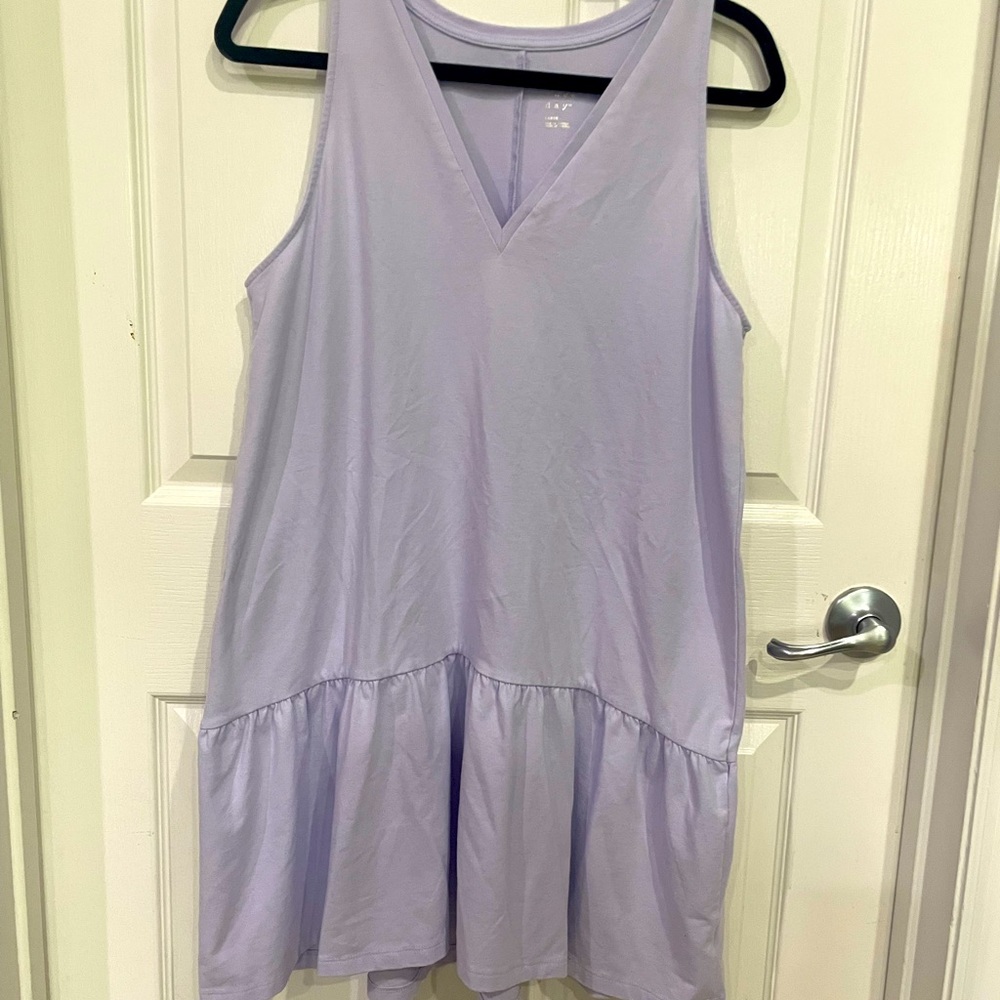 A New Day Lavender Mini Dress